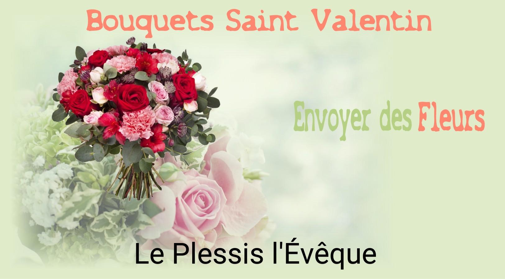 Roses de Saint-Valentin livrées à Le Plessis-l'Évêque